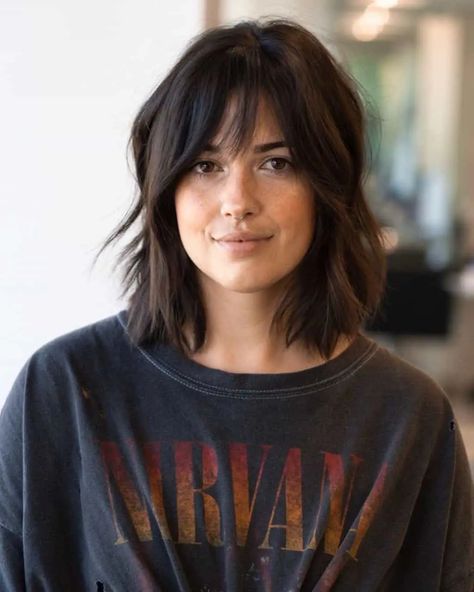 Shag Bob, Modern Shag Haircut, Wavy Hairstyles Medium, Shag Haircuts, Hacks Beauty, Medium Bob Hairstyles, Wavy Hairstyles, Shag Hairstyles, Bob Hairstyles For Fine Hair