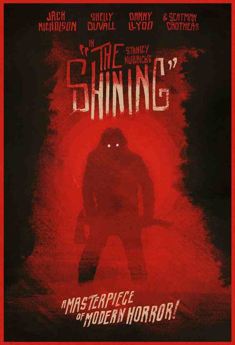 The Shining, Red, Jack Silhouette The Shining Poster, Doctor Sleep, Film Posters Art, Horror Posters, Horror Movie Art, Movie Posters Design, Classic Horror Movies, Horror Movie Posters, Alternative Movie Posters