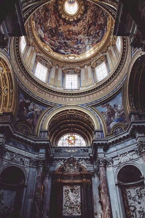 ☽ @jordanhlincoln ☾ Architecture Baroque, Baroque Architecture, Mechanical Engineering, Beautiful Buildings, Beautiful Architecture, Pretty Places, Eiffel Tower Inside, Amazing Architecture, Stained Glass Windows