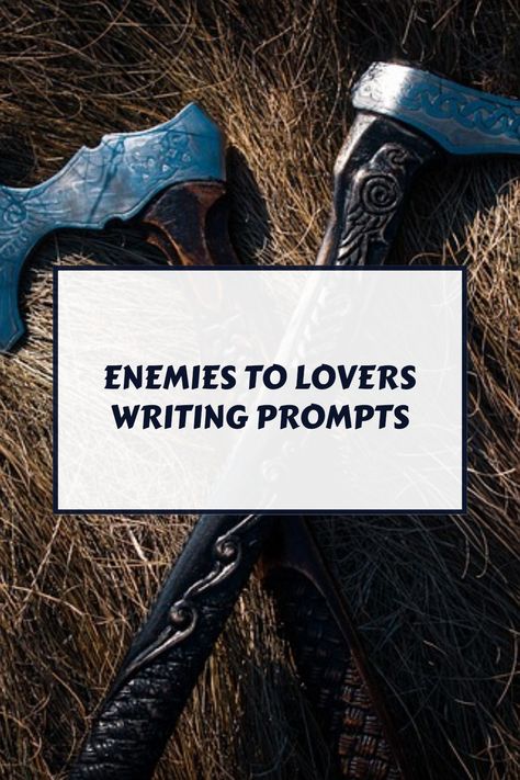 Discover an exciting collection of enemies to lovers writing prompts that will spark your creativity! These story ideas are perfect for exploring the tension and chemistry that develops between two rivals. Whether you're writing a novel or crafting short stories, these prompts cover everything about adversarial relationships turning to romance. Dive into scenarios with unexpected twists, fiery banter, and emotional depth, making your narratives more engaging! Embrace the push and pull of romance with these inspiring prompts designed to boost your storytelling. Writing Spicy Scenes, Banter Prompts, Dark Romance Writing Prompts, Dark Romance Prompts, Enemies To Lovers Prompts, Dynamic Relationships, Short Story Prompts, Writing A Novel, Writing Prompts Romance