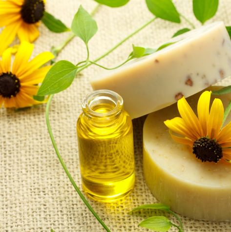 Cold Process Soap Recipe with Sunflower Oil Homemade Natural Candles, Diy Eye Cream, Cold Process Soap Recipes, Homemade Facial Mask, Oil Free Makeup, How To Make Oil, Acne Oil, Soap Recipe, Best Eye Cream