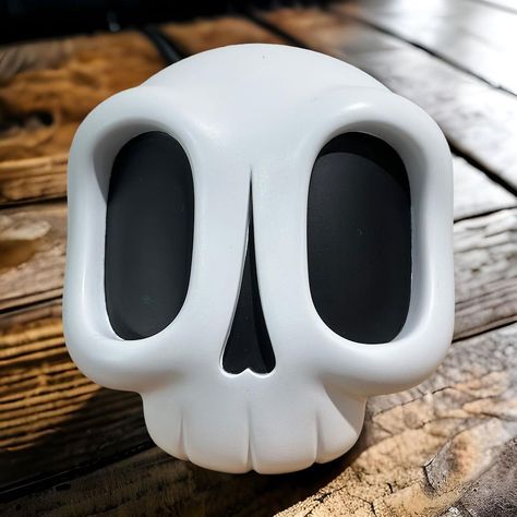 Toys Design, Stylized Skull, Skull Figurines, Vinyl Toys Designer, Pop Mart Skullpanda, 3d Printed Skull, Skull Panda Pop Mart, Human Skeleton Anatomy, Designer Toys Vinyl