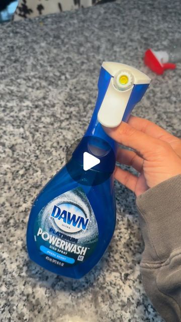 Brooke Brown on Instagram: "Dawn powerwash refill DIY #diy #dawn #savemoney #kitchenhacks #cookwithbrooke" How To Make Dawn Powerwash Refill, Powerwash Refill Diy, Dawn Powerwash Refill Diy, Dawn Powerwash, Simple Cleaning Routine, Dawn Dishwashing Liquid, All Natural Cleaners, Blue Dawn, Easy Cleaning Hacks