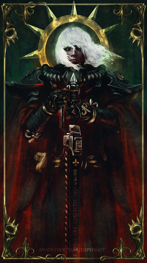 40k Sisters Of Battle, Castlevania Wallpaper, Adepta Sororitas, Warhammer 40k Art, Warhammer Art, Warhammer 40k Artwork, Warhammer Fantasy, Warhammer 40000, Space Marine