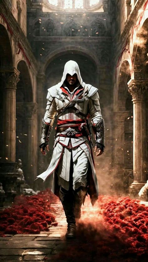 Alucard Cosplay, Assassin's Creed Ezio, Artwork Ideas, Assassins Creed, Anime, Quick Saves