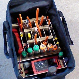 Tool Bag Organization, Box Organization, Wood Tool Box, Garage Tool Organization, Tool Tote, Tool Cart, Tool Box Organization, Tool Rack, Tool Box Storage