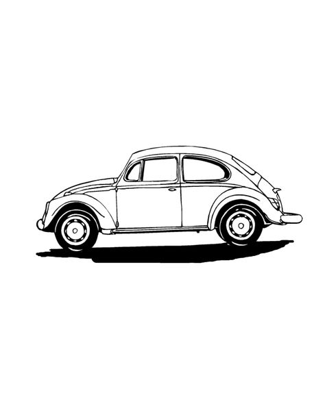 cars and automobiles coloring pages Vehicle Coloring Pages, Vw Tattoo, Auto Tattoo, Bugs Drawing, Volkswagen Beetle Vintage, Beetle Tattoo, Vw Art, Combi Volkswagen, Beetle Car