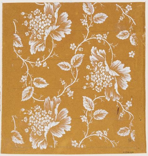 Textile Design | J. D. Cornuaud | V&A Explore The Collections Bird Stencil, Floral Textile, Print Design Art, Textile Prints Design, Persian Motifs, Textile Pattern Design, Hand Embroidery Art, Floral Artwork, Floral Prints Art