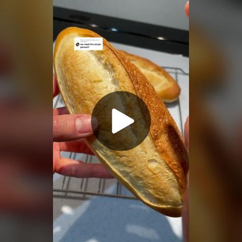 TikTok · Baking and Bread Tiktok Baking, Stromboli Pizza, Banh Mi, Whole Wheat Bread, Pizza Recipes Dough, Dough Recipe, Pizza Dough, Dough, Easy Meals