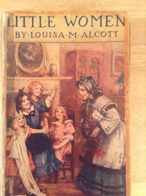 Cover art for 1929 edition of Little Women.  Frances Brundage is the illustrator and of course Louisa May Alcott is the author. Anne Rice, Louisa May Alcott, Childhood Books, Little Women, Antiquarian Books, Classic Books, I Love Books, Book Authors, Sherlock Holmes