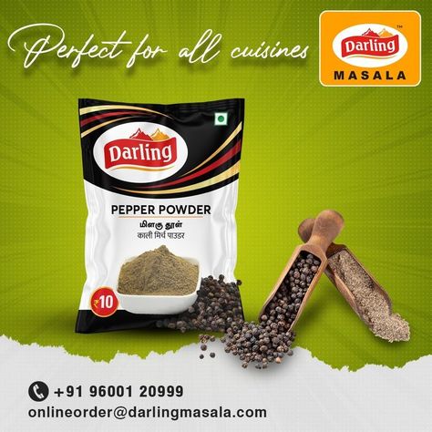 Darling Pepper Powder -Pure Black Pepper - Finely grounded - Highly Aromatic - Good flavour - All Natural For more details Contact - 9600120999 onlineorder@darlingmasala.com #pepper #blackpepper #food #foodie #indianfood #masala #pepper #india #healthyfood #instafood #pepperpowder #darling #darlingmasala Pepper Powder, Black Pepper, Chip Bag, Indian Food Recipes, All Natural, Snack Recipes, Chips, Healthy Recipes, Bread