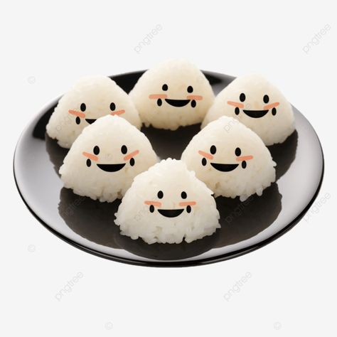 artful realism anime inspired onigiri rice balls display anime onigiri rice balls winter food anim Onigiri Rice, Food Anime, Food Png, Anime Food, Transparent Image, Rice Balls, Winter Food, Anime Inspired, Realism