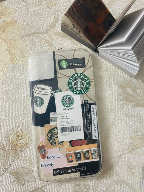 Phn Wallpaper, Starbucks Phone Case, Aesthetic Starbucks, Vintage Phone Case, Vintage Phone, Collage Ideas, The Best Is Yet To Come, Vintage Collage, Aesthetic Phone