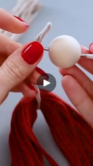 21K views · 528 reactions | What a beautiful macrame doll tutorial made by @milena_kanzashi ❤️
Go check her out for more inspiration 👆

#macrametutorial #macramelove | Macrame Decor By Katerina Macrame Doll Tutorial, Witchy Projects, Macrame Doll, Macrame Christmas, Yarn Dolls, Christmas Crafting, Macrame Decor, Macrame Tutorial, Doll Tutorial