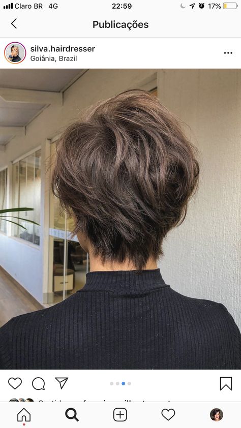 Really Short Hair, Short Grey Hair, Haircut For Thick Hair, Short Hair Haircuts, Short Hair Styles Easy, Back View, Short Hair With Layers, Short Hair Styles Pixie, Short Hair Cuts For Women