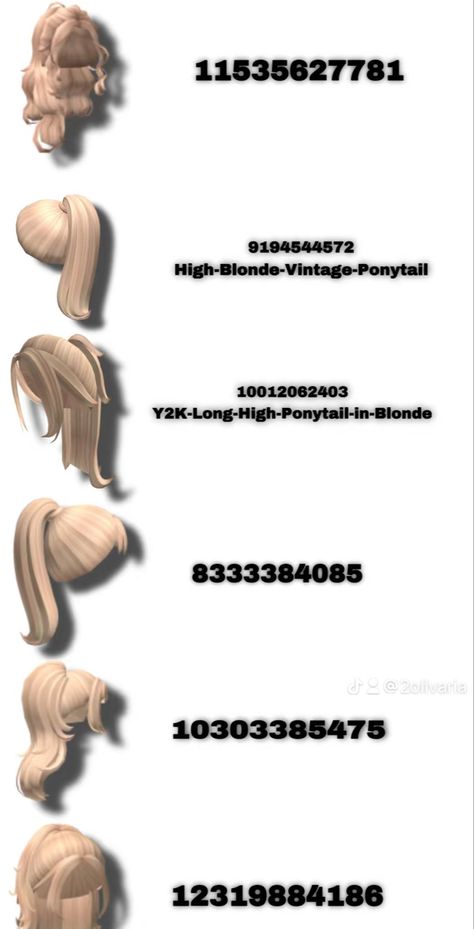 Blonde Ponytail Bloxburg Code, Roblox Blonde Ponytail Code, Barbie Berry Avenue Codes, Blonde Hair Roblox Id, Blond Hair Codes, Berry Ave Blonde Hair Codes, Blonde Hair Berry Avenue Codes, Face Id Roblox Code, Berry Avenue Codes Blonde Hair