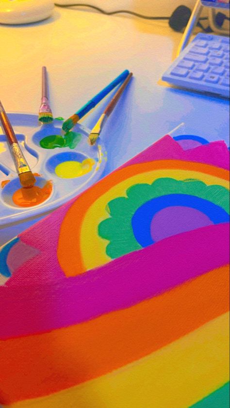 Canvas Photos, 3d Art Drawing, Diy Wall Art Decor, Over The Rainbow, Photo Canvas, Diy Wall Art, Diy Wall, Cute Quotes, Art Drawing