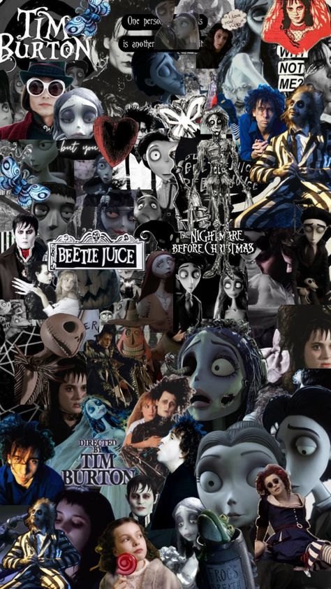 #timburton#timburtonaesthetic Sarcastic Wallpaper, Coraline And Wybie, Halloween Wallpaper Backgrounds, Tim Burton Art, Tim Burton Films, Scary Wallpaper, Tim Burton Movie, Gothic Wallpaper, Cute Fall Wallpaper