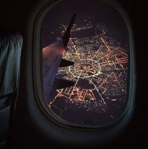 Erbil City from the sky. Erbil City, Night City, Iraq, Airplane View, The Sky, Collage, Pins, Quick Saves