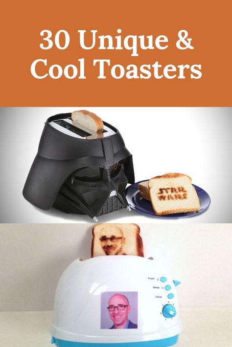 30 Unique & Cool Toasters You Can Buy! Discover some incredibly cool toasters here in our hand-selected list of the most unique and coolest toasters on the planet! Check them out today! Dinosaur Toaster, Toast Coaster, Live Laugh Toaster, Toaster Night Light, Cool Toasters, Students Day, Unique Gadgets, Nerd Gifts, Dorm Essentials