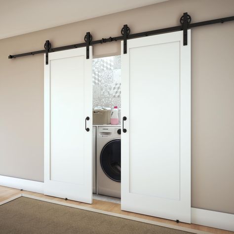 Modern farmhouse laundry room