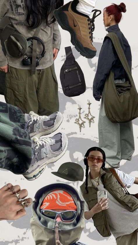 #gorpcore Crunchy Style, Hiking Core, Midwest Aesthetic, Gorpcore Fashion, Gorpcore Aesthetic, Salted Granola, Cold Outfit, Japan Outfits, Gorp Core