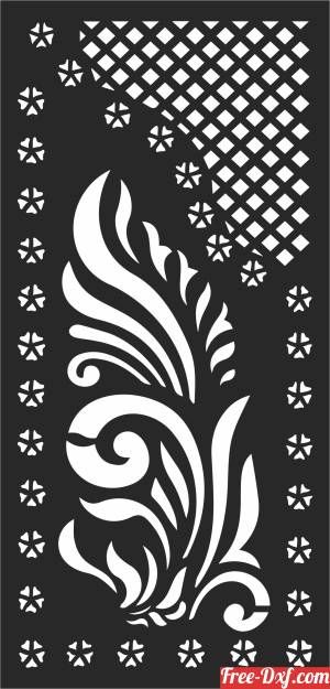 Download door DECORATIVE door Pattern AvApk High quality free Free Dxf Files Cnc, Dxf Files Cnc, Jali Design, Decorative Screen Panels, Jaali Design, Cnc Designs, Laser Cut Screens, Free Dxf Files, Laser Cut Panels