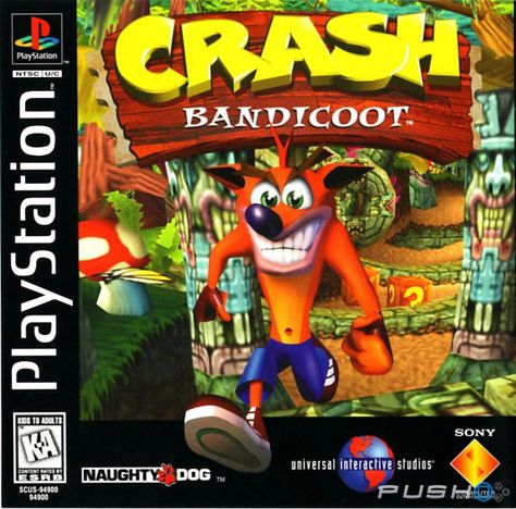 Crash Bandicoot Ps1, History Games, Jak & Daxter, Game Cover, Ps2 Games, Playstation 1, Classic Video Games, Playstation Games, Crash Bandicoot