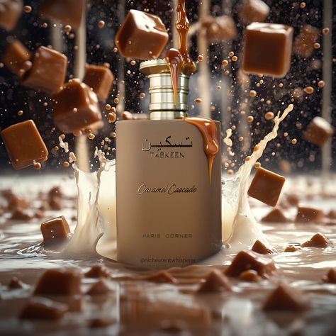 🍯 𝐒𝐰𝐞𝐞𝐭 𝐓𝐫𝐞𝐚𝐭: 𝐂𝐚𝐫𝐚𝐦𝐞𝐥 𝐂𝐚𝐬𝐜𝐚𝐝𝐞🍯 If you’re into sweet, indulgent scents, you might want to give Caramel Cascade by @pariscornerperfumes a try. Unlike the often compared Bianco Latte, which brings me memories of freshly baked sugar cookies, Caramel Cascade envelops you in a creamy caramel bomb. It opens with a lush blend of caramel and milk, creating a decadently sweet impression right from the first spritz. 🫧 𝗙𝗿𝗮𝗴𝗿𝗮𝗻𝗰𝗲 𝗡𝗼𝘁𝗲𝘀: 𝘛𝘰𝘱: Caramel, Milk 𝘏𝘦𝘢𝘳𝘵: Honey, Tonka Bean 𝘉𝘢𝘴𝘦: Vanilla, White ... Caramel Cascade Perfume, Caramel Perfume, Perfume Ideas, Creamy Caramel, Perfume Collection Fragrance, Perfume Reviews, Chocolate Caramel, Sweet Fragrances, Tonka Bean