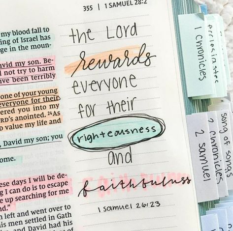 Samuel Bible, Journal Bible Quotes, Bible Journal Notebooks, Bible Drawing, Bible Doodling, Bible Journal Notes, 1 Samuel, Inspire Bible Journaling, Bible Study Notebook