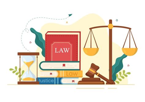 Law Illustration Art, Lawyer Illustration, Lawyer Cartoon, Lawyer Poster, Law Drawing, Legal Consultancy, Law Illustration, Notion Templates For Students, Justice Poster