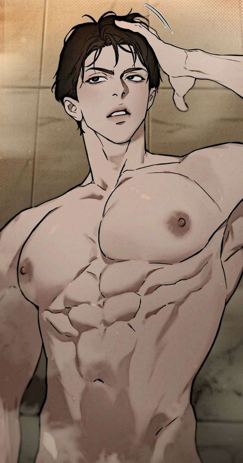 남성 근육, Anastasia Fanart, Codename Anastasia, Japon Illustration, Anime Guys Shirtless, Manga Love, Anime Drawings Boy, Anime Couples Drawings, Handsome Anime Guys