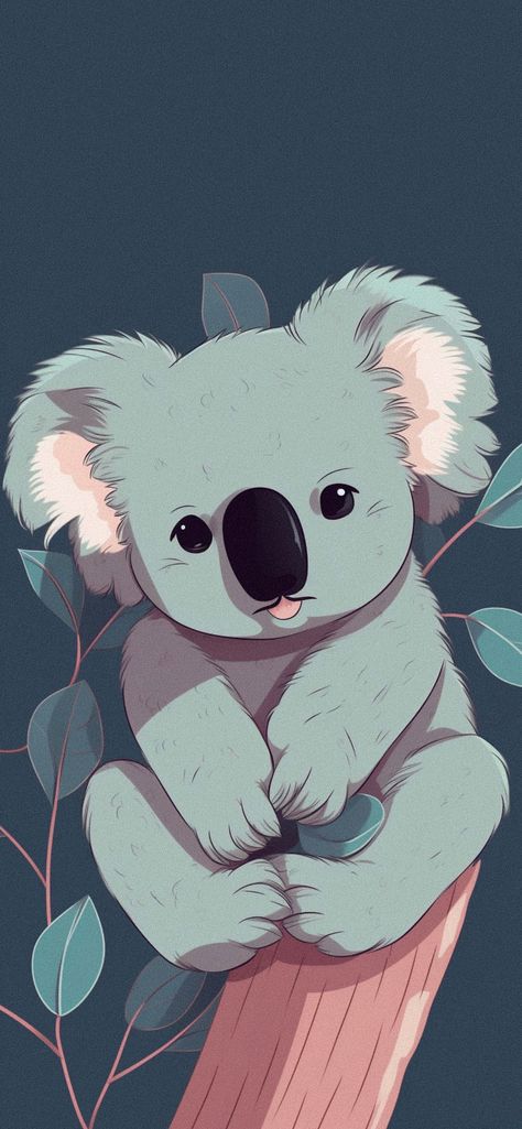 Cute Koala Cartoon Wallpapers - Aesthetic Bear Koala Wallpaper Koala Wallpaper Iphone, Koala Cartoon Wallpaper, Koala Aesthetic Cartoon, Koala Aesthetic, Wallpaper Iphone Cartoon, Koala Wallpaper, Koala Cartoon, Koala Drawing, Funny Koala