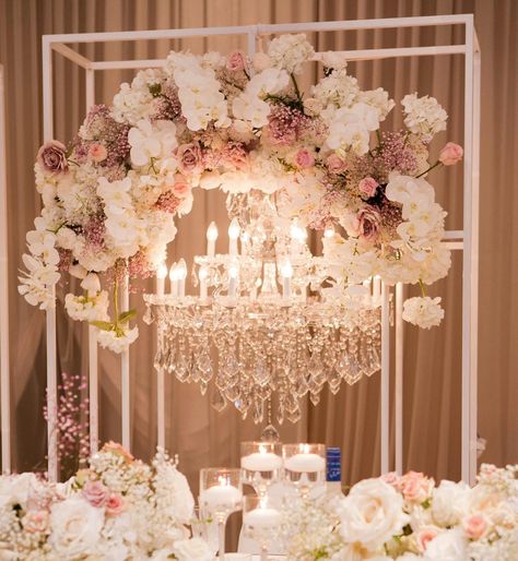 Backdrop With Chandelier, Backdrop Frames, Arch Frame, Dream Images, Backdrop Frame, Beautiful Backdrops, Website Link, Christening, Tea Time