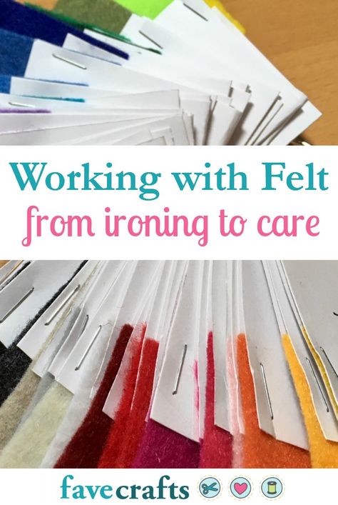 Can Felt Be Ironed? Working with Felt from Ironing to Care Therapy Toys, Felt Craft Projects, Felt Flowers Diy, Inexpensive Crafts, Felt Ideas, Decorative Ideas, Felt Craft, Felt Projects, Iron Work