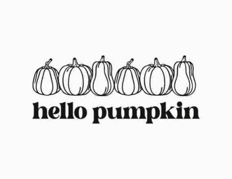 "This \"hello pumpkin\" Svg file is great for making beautiful Fall home decor! Use this commercially licensed SVG file to make porch signs, wood signs, wall decals, wood round door hangers, t shirts and more! Download instantly and start creating today! * This is an instant download digital product so no physical product will be sent.  * There will be no watermarks on the purchased file set. INSTANT DOWNLOAD * Your files will be available to download once payment is confirmed.  HERES HOW * Once Free Hello Fall Svg Files For Cricut, Cute Fall Signs, Fall Cricut Ideas, Fall Cricut Shirts, Fall Svg Shirts, Fall Cricut Crafts, Cricut Wood Signs, Cricut Fall Projects, Wood Round Door Hangers