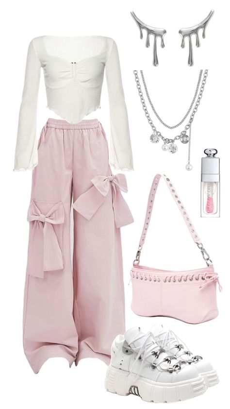 #outfitinspo Spring Clothes Aesthetic, Pink Punk Outfits, Casual Outfits For Teens, Cute Preppy Outfits, Easy Trendy Outfits, Vibe Clothes, Simple Trendy Outfits, Mode Inspo