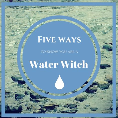 5 ways to know you are a Water Witch!   #watermagic #waterwitch Pisces Witch, Elemental Altar, Wicca Crafts, Sea Witchery, Sea Witchcraft, Water Witchcraft, Mermaid Spells, Fairy Spells, Water Spells