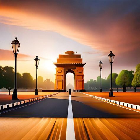 Such a beautiful picture of the day very nice India gate picture I hope you like this picture #Indiagate#india Photography 4k, Gate Images, Gate Pictures, India Gate, Paintings Ideas, Very Nice Pic, Nice Picture, Wall Paintings, Cartoon Background