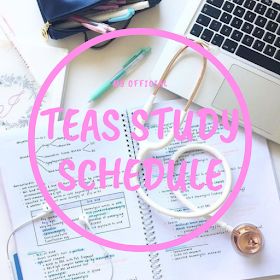 Life and Lattes: My ATI-TEAS Study Schedule & Tips Teas Test Prep, Teas Exam, Nursing Tea, Nursing School Prep, Nclex Study Plan, Teas Test, Nursing School Essential, Nclex Study, Nursing Student Tips