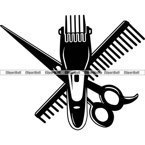 Barber Logo Stylist Artist Clippers Scissors Comb Salon Hairdresser Cut Hair Trim Shampoo Company Logo Design JPG PNG SVG Cut File - Etsy #logo🍲 Isi Logo, Logo Barbershop, Hair Storage, Barber Shop Logo, Barber Logo, Hair Trim, Company Logo Design, Photoshop Backgrounds, Vector Cut