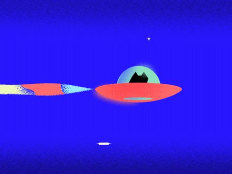 Space Motion Graphics, Behance Gif, Travel Gif, Planet Nine, Lil Space, Space Animation, Vector Animation, Film Texture, Illustration Motion