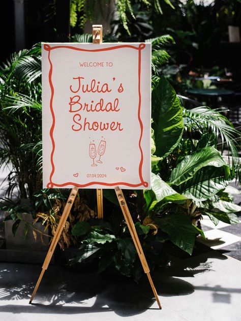 Welcome Party Sign, Custom Digital Download, Bridal Shower Welcome Sign, Wedding Welcome Sign Welcome Party Sign, Custom Wedding Decor, Bridal Shower Inspo, Welcome Sign Wedding, Welcome Party, Invitation Flyer, Engagement Parties, Bridal Shower Welcome Sign, Shower Welcome Sign