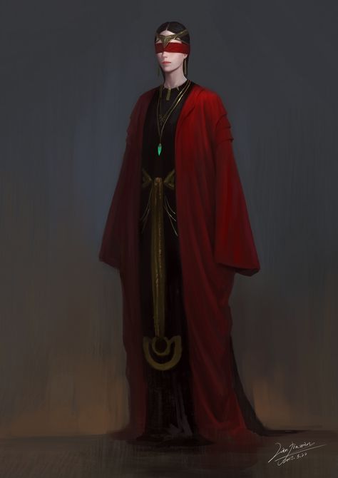 Ttrpg Ideas, Ability Ideas, Priestess Costume, Priestess Art, Red Priestess, Dnd Stories, Fantasy Castle, Female Human, High Fantasy