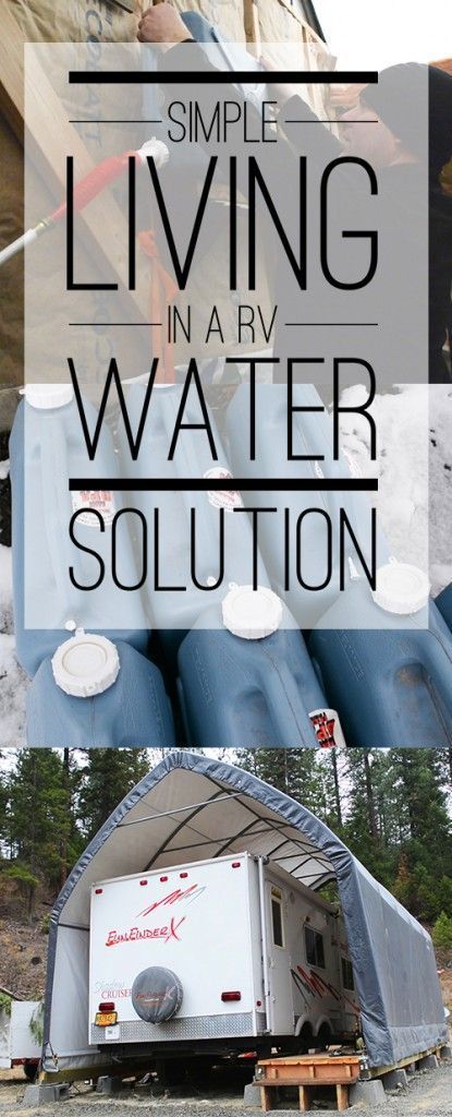 GENIUS water hack for living off the grid in an rv! Great for anyone starting their homestead from scratch, or even boondocking. Living In A Rv, Rv Solar Power, Rv Traveling, Rv Camping Checklist, Rving Full Time, Dry Camping, Rv Camping Tips, Rv Water, Rv Solar