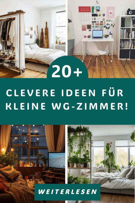 Lass dich von unseren 20 Einrichtungsideen für kleine WG-Zimmer inspirieren. Wir zeigen dir, wie du auf 15 qm oder 20 qm den Raum optimal nutzen kannst. Moderne Lösungen und IKEA-Hacks für Zimmer mit Dachschräge und Altbau-Charme. Ikea Hacks, Boys Room, Boy's Room, New Room, Room Inspo, Room Inspiration, Bedroom, Quick Saves, Design