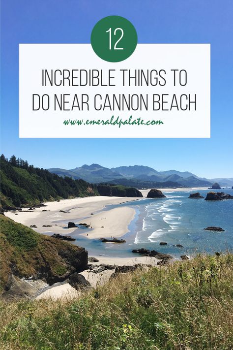 Cannon Beach in Oregon is famous for Haystack Rock, but there is so much more to see in this northern Oregon Coast beach town. Here are all the best things to do near Cannon Beach whether you like hiking, eating, viewpoints, shopping, or beaching. #cannonbeach #haystackrock #oregoncoast #thingstodoincannonbeach #cannonbeachoregonphotography #traveloregon Oregon Coast Hikes, Canon Beach Oregon, Rockaway Beach Oregon, Oregon Coast Roadtrip, Oregon Coast Vacation, Canon Beach, Beach Road Trip, Seaside Oregon, Haystack Rock