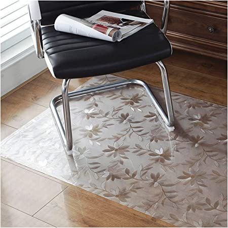 Amazon.com: CHHD Chair Mat for Hardwood Floor,PVC Chrysanthemum Desk Cover Plastic Table Pad Waterproof Non Slip Sound Absorbent Soft Glass for Kitchen Tiles Rolling Wheelchair,Customizable,40x60cm : Office Products Clear Desk, Desk Cover, Apartment Stuff, Plastic Table, Chair Mat, Rubber Floor Mats, Plastic Tables, Table Pads, Rubber Mat