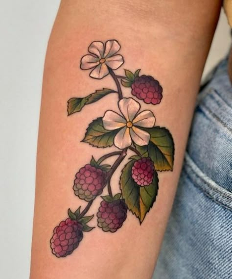 Raspberry Reference, Traditional Raspberry Tattoo, Neoclassical Tattoo, Raspberry Tattoo, Blackberry Tattoo, Lisa Tattoo, Sorry Mom Tattoo, Robin Tattoo, Vine Tattoos