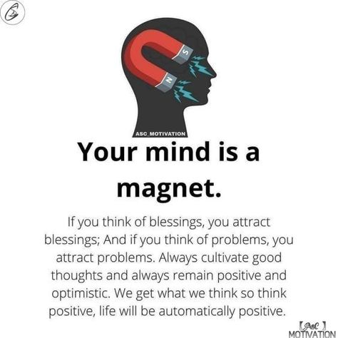 "Discover the transformative power of your mind and the magnetic force of positive thinking. Dive into the world of self-care practices, mindset shifts, and affirmations that can attract abundance, happiness, and success into your life. Embrace the power within you and unleash your true potential. #MindIsMagnet #PositiveThinkingPower #SelfCareMindset" Your Mind Is A Magnet Quote, Your Mind Is A Magnet, Mind Is A Magnet, Time Motivation, Life Choices Quotes, Psychology Says, Powerful Inspirational Quotes, Magnetic Force, Self Inspirational Quotes